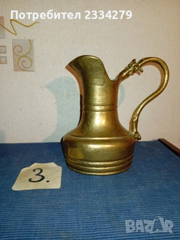 Стари кани-вази ,,РИТОНИ", красива ренесансова форма , снимка 18 - Антикварни и старинни предмети - 54486906