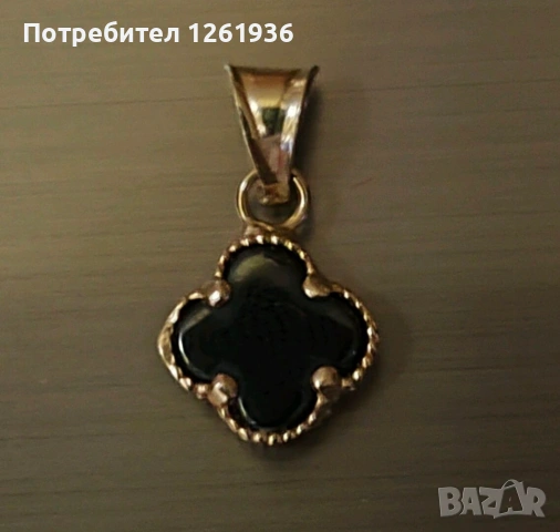 Златен медальон Black Clover 