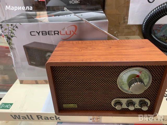 Cyberlux CL-3080 Ретро радио, снимка 6 - Радиокасетофони, транзистори - 54591575