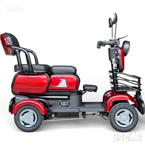 Електрическа четириколка 1500W, снимка 11 - Инвалидни скутери - 55238543