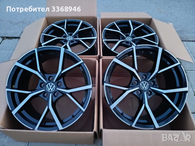 ЧИСТО НОВИ ДЖАНТИ VW GTI 17" 5X100 ФОЛКСВАГЕН ГТИ ГОЛФ ПОЛО КАДИ 5Х100