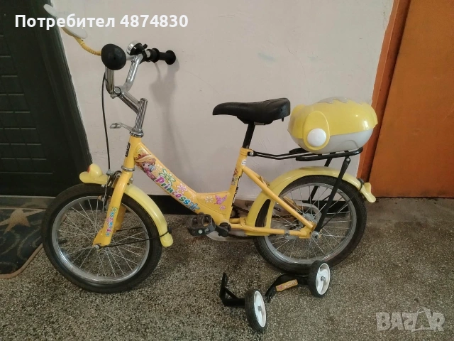 Колело за момиче 4-6 години 