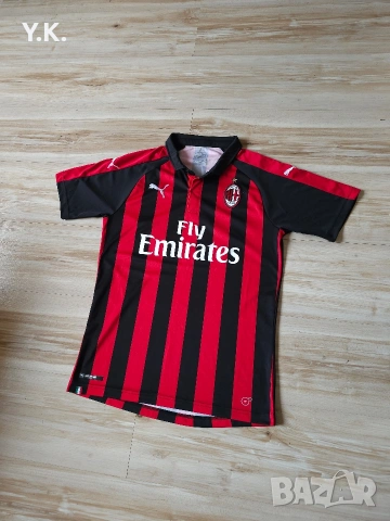 Оригинална мъжка тениска Puma DryCell x AC Milan / Season 18-19 (Home), снимка 2 - Тениски - 55133510