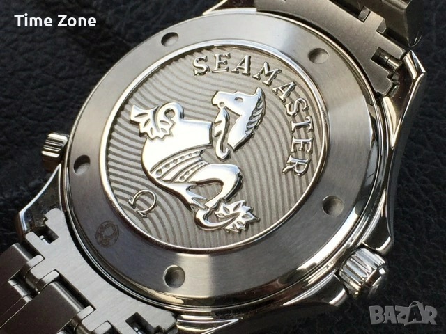 Omega Seamaster Diver 300M Chronograph 44mm Steel Blue Wave Dial Ceramic, снимка 8 - Мъжки - 54044290