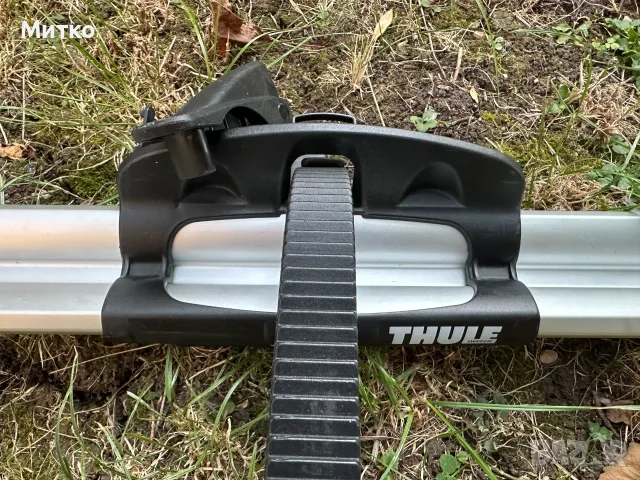 Багажник за велосипед Thule ProRide 591 в комплект с Т-адаптери и скоби за квадратни греди, снимка 3 - Аксесоари за велосипеди - 55546963