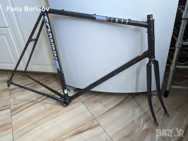 Ретро Шосеен Фреймсет Schwinn Tempo, снимка 2 - Части за велосипеди - 55665385