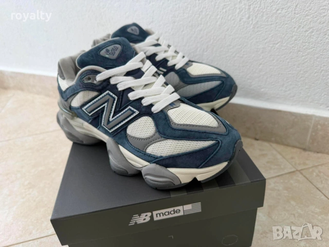 New Balance 9060 Natural Indigo Нови Оригинални Дамски Маратонки Ню Баланс с Кутия 