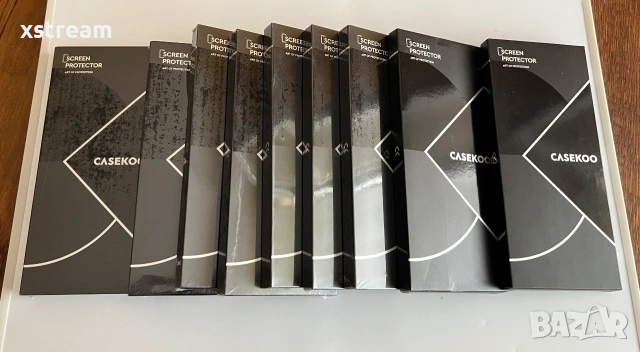 9x CASEKOO Комплекти от по 2 броя Висококачествени Закалени Стъклени Протектори за iPhone 12 Pro Max, снимка 6 - Фолия, протектори - 55119753