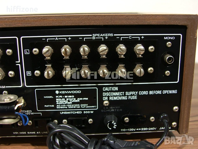 Ресивър    Kenwood kr-6160 , снимка 7 - Ресийвъри, усилватели, смесителни пултове - 54712013