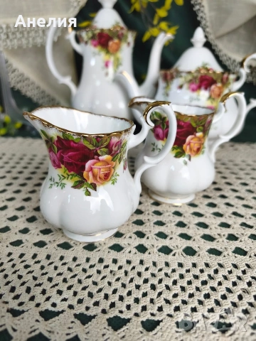 Royal Albert old country rose 🌹за кафе и други неща , снимка 7 - Чаши - 55268285
