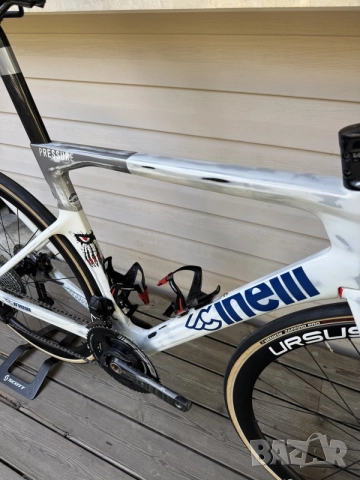 Карбонов шосеен велосипед Cinelli Pressure – Team Edition (MBH Bank Ballan CSB Colpack)
, снимка 8 - Велосипеди - 55127980