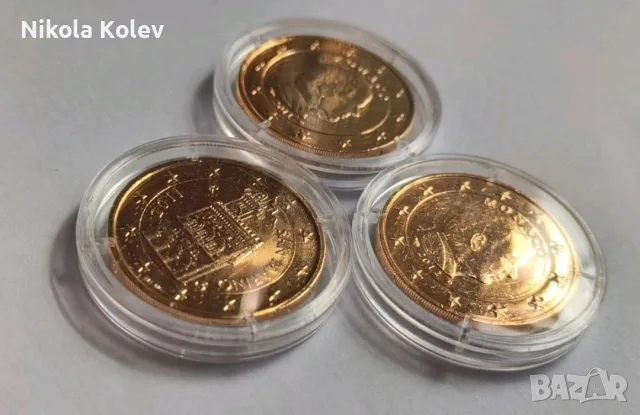 2 евро Монако и Сан Марино , снимка 3 - Нумизматика и бонистика - 55499673