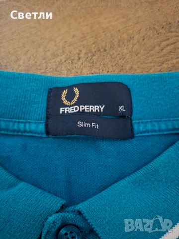 Fred Perry Тениска, снимка 2 - Тениски - 55015940