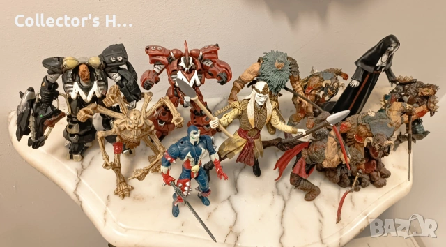 Spawn McFarlane action figures 8 екшън фигурки на Споон, Дракула, Атила от периода 1994-2004 година, снимка 2 - Колекции - 55265071