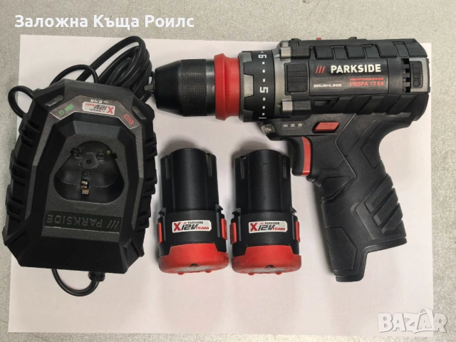 Акумулаторен винтоверт Parkside Performance PBSPA 12 E4, снимка 2 - Винтоверти - 54921567