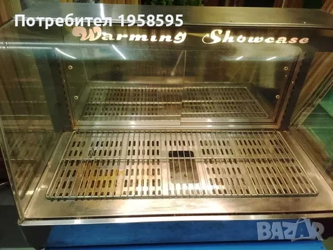 Топла витрина за печива и др. храни, снимка 5 - Витрини - 54370794