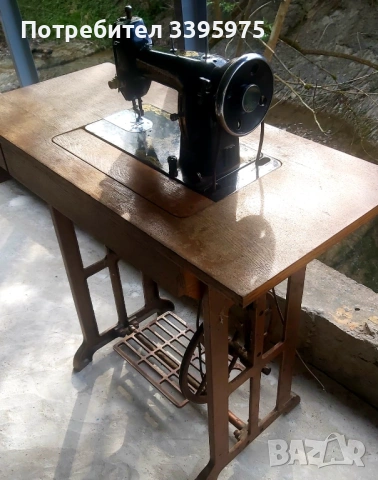 Ретро шевна машина Łucznik KL. 82 (Полша) 1958, снимка 5 - Шевни машини - 54219733