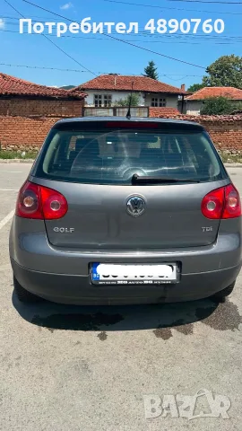 VW- Golf 5 1. 9 TDI 2006г тъмно сив металик, снимка 3 - Автомобили и джипове - 55340501