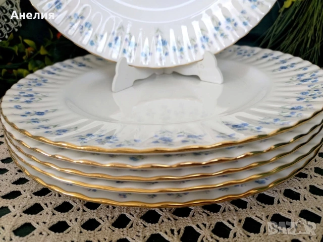 Royal Albert memory lane чинии, снимка 4 - Чинии - 54385980