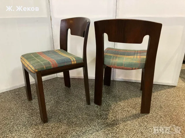 Четири масивни стола, снимка 4 - Столове - 55445693