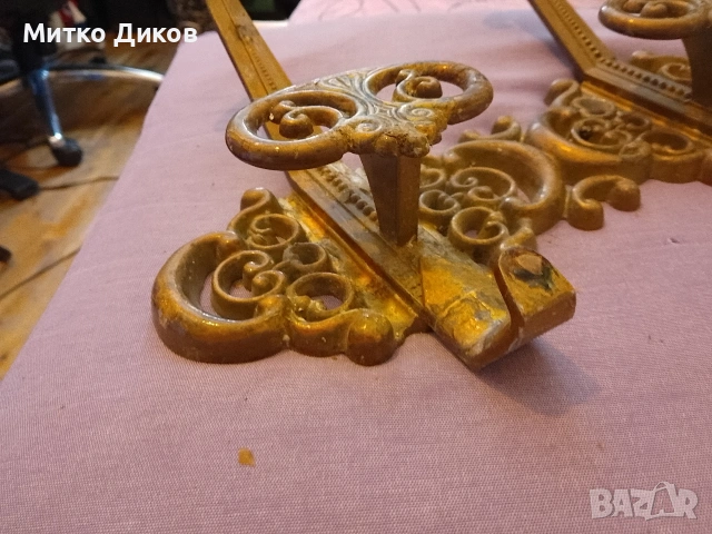 Закачалка алуминиева винтидж СССР 38 см, снимка 2 - Други стоки за дома - 54961884