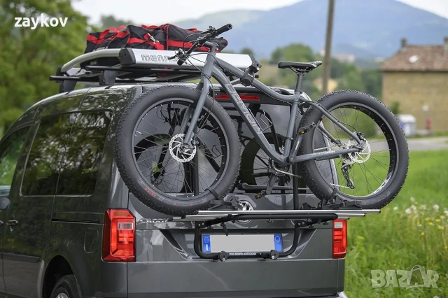Заден багажник за велосипеди MENABO SHADOW BLACK за Volkswagen: Caddy, снимка 4 - Ремаркета - 54092842