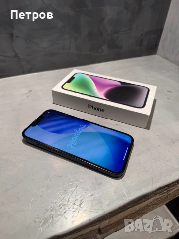 Перфектен Iphone 14 Midnight 128 GB, снимка 9 - Apple iPhone - 54915374