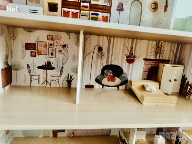Детска дървена къща, снимка 3 - Играчки за стая - 54006762