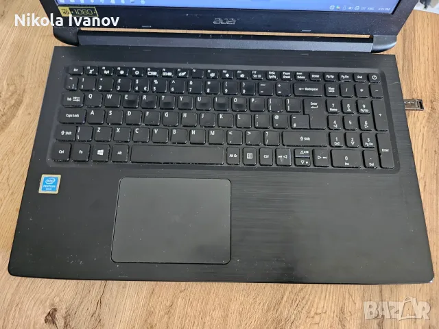 ЗА ЧАСТИ Acer Aspire 3 A315-53 15.6 inch | FHD 1080p | Intel Pentium 4417U | 4GB RAM | 68% Батерия, снимка 3 - Части за лаптопи - 55447892