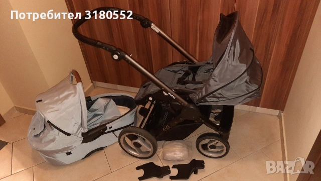 Бебешка/детска количка MUTSY EVO-2в1

, снимка 10 - Детски колички - 54530732