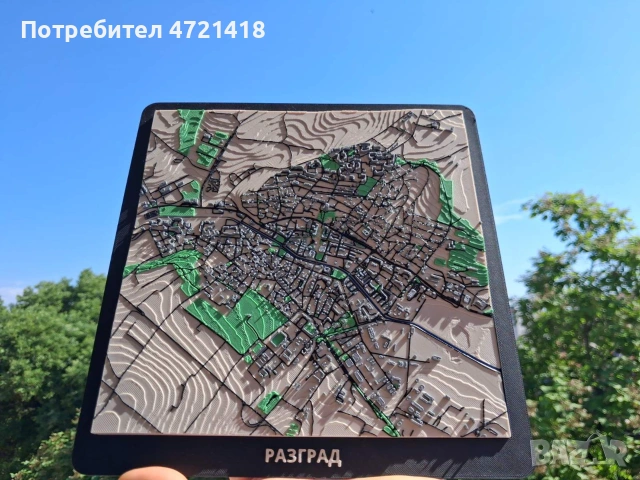 3D Разград - Декоративен архитектурен макет на града, снимка 6 - Декорация за дома - 54969444