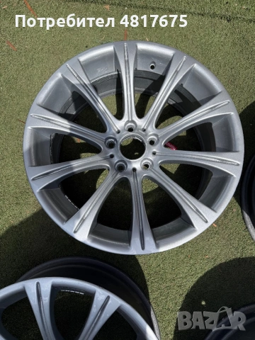 Оригинални BMW Style 166 (M5 E60) 19" BBS – OEM Комплект, снимка 4 - Гуми и джанти - 54424648