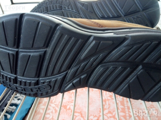 Впечатляващи маратонки от естествена кожа Sketchers, снимка 3 - Маратонки - 54865620