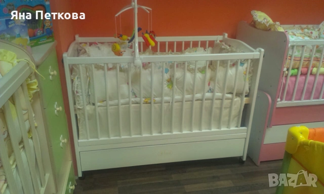 Бебешка кошара оборудвана напълно, снимка 2 - Кошарки - 50938125