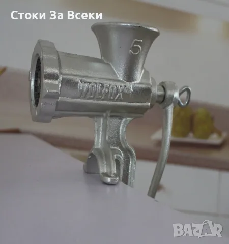 Ръчна месомелачка от неръждаема стомана Pelitte, снимка 8 - Месомелачки - 55697789
