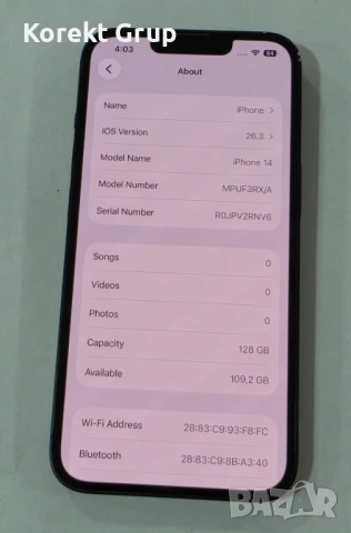 Iphone 14 128gb, снимка 5 - Apple iPhone - 54581416