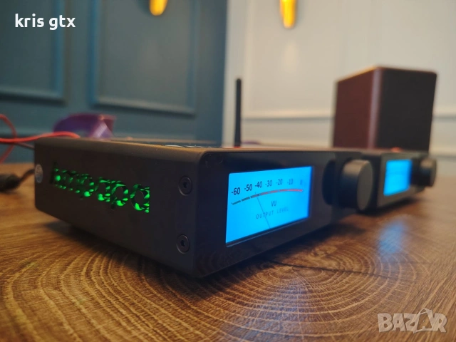 Hi Fi  комбо Ampapa Q1 DAC + Ampapa D1 TPA3255  ESS9039 AK4493  PFFB  Bluetooth 5.2, снимка 4 - Ресийвъри, усилватели, смесителни пултове - 55119113