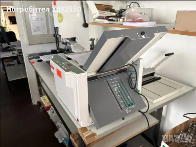 Автоматична фалцмашина (сгъвачка) SUPERFAX PF-330 – супер запазена (Япония), снимка 2 - Други машини и части - 55626570