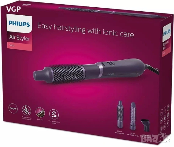 Philips Сешор-четка за коса