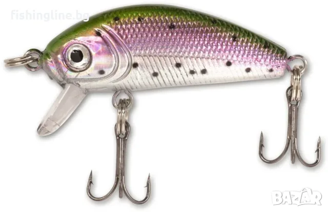 Zebco Gitec 50mm 4.75g Rainbow Trout – плуващ воблер за пъстърва, кефал и костур