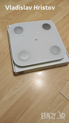 Smart Xiaomi кантар - Мазнини, мускулна маса и д-р., снимка 3 - Друга електроника - 54692556