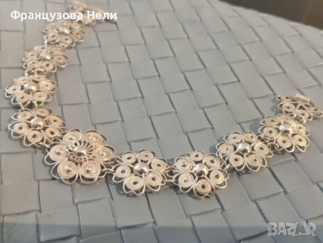 Сребърна гривна 925, снимка 2 - Гривни - 55474249