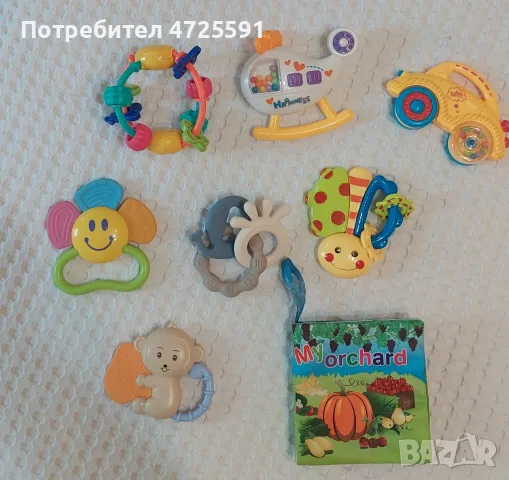 Лот бебешки играчки 