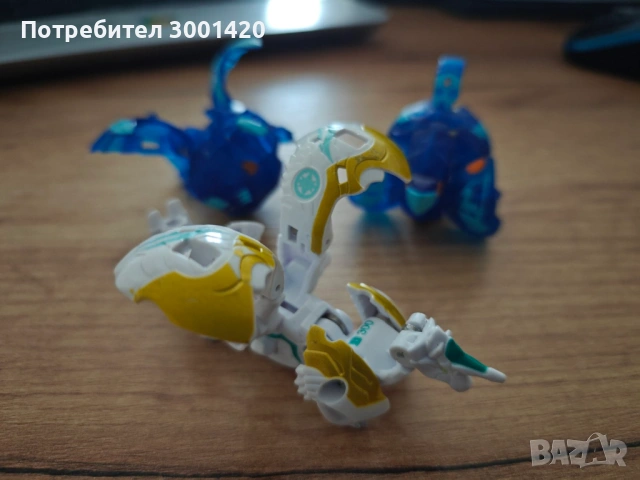Бакуган топчета - Spin Master Bakugan 3 бр, снимка 2 - Фигурки - 54835825