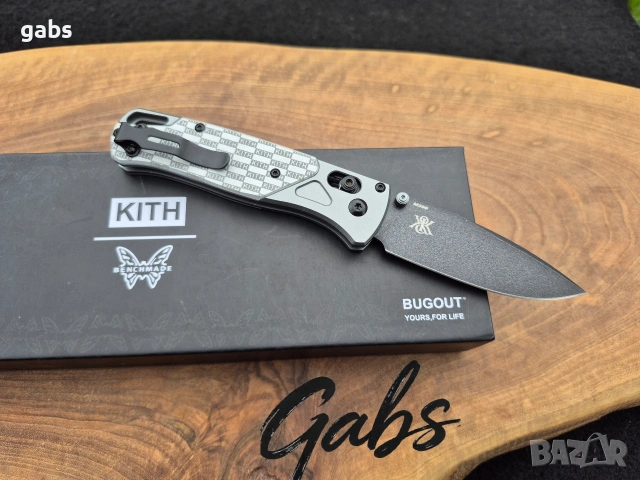 Сгъваем нож Benchmade Kiht Bugout 535-09,NEW 2025, снимка 3 - Ножове - 54485573
