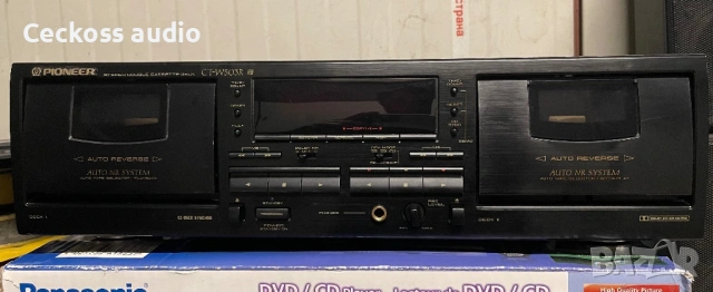 🎵 Pioneer CT-W503R – Ретро касетен дек за колекционери – 55€ 🎵