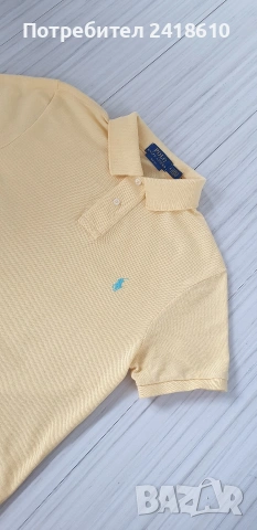 POLO Ralph Lauren Pique Cotton Slim Fit Mens Size M НОВО!ОРИГИНАЛ! Мъжка Тениска!