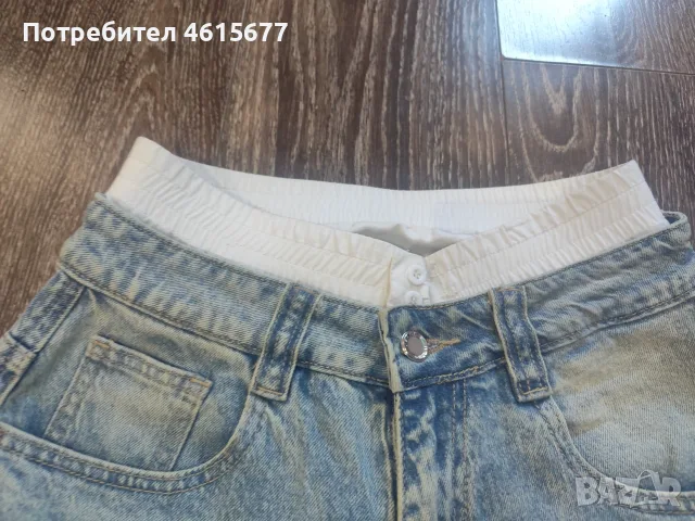 готини дънки с висока талия , снимка 3 - Дънки - 55381159