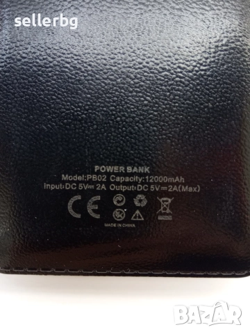 Външна батерия 12000 mAh Tel 1 Power bank за телефон, таблет, снимка 3 - Външни батерии - 55679501