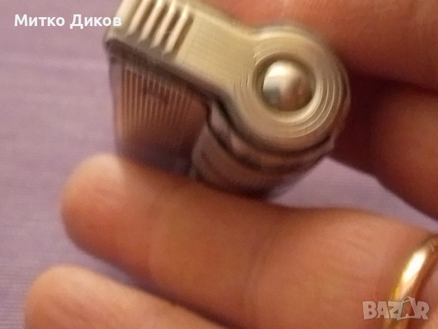 Бензинова запалка Винтидж маркова IMCO Triplex patent made in Austria super 6700, снимка 4 - Запалки - 53961880